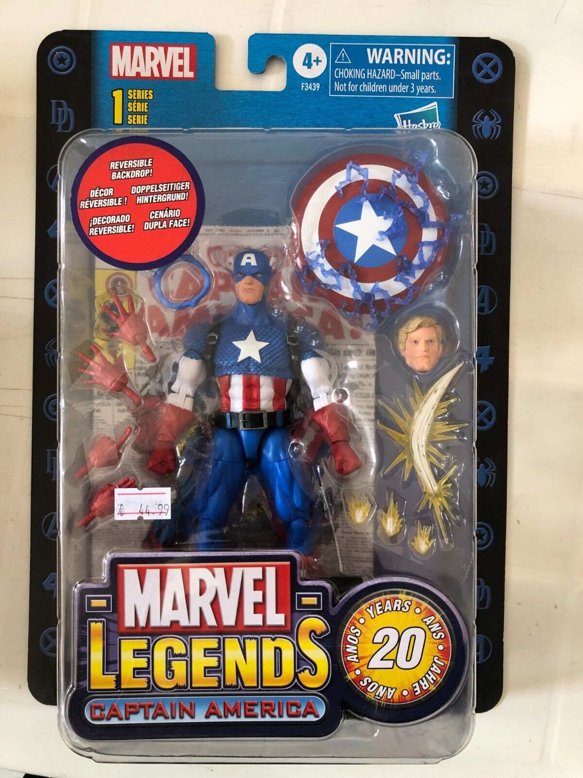 MARVEL LEGENDS ACTION FIGURE CAPITAN AMERICA CLASSIC FIGURE - NUOVO