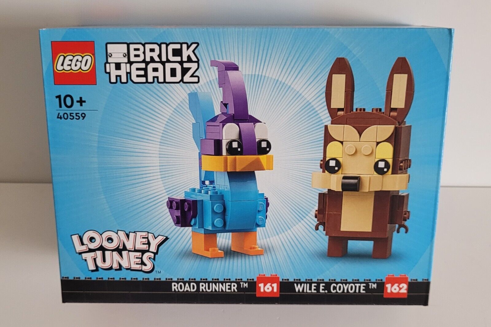 LEGO 40559 BrickHeadz Road Runner & Wile E. Coyote nuovo e sigillato