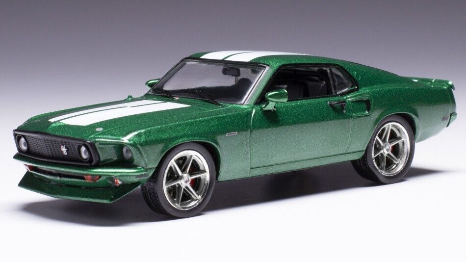 Ford Mustang Fastback 1969 Metallic Green 1:43 Model IXO MODEL