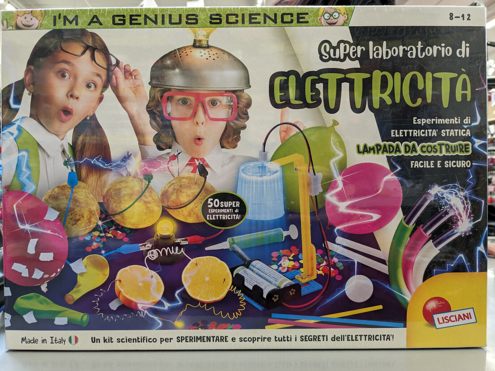 SUPER LABORATORIO DI ELETTRICITA' - I'M A GENIUS SCIENCE - -LISICANI