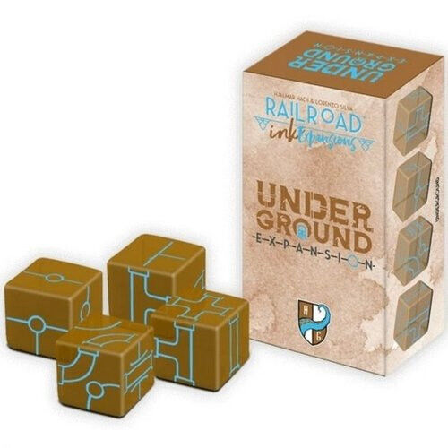 Railroad Ink  Expansions: Underground, New by Horrible Guild, English