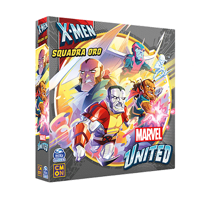 Marvel X-Men United Squadra Oro Espansioni Giochi da Tavolo