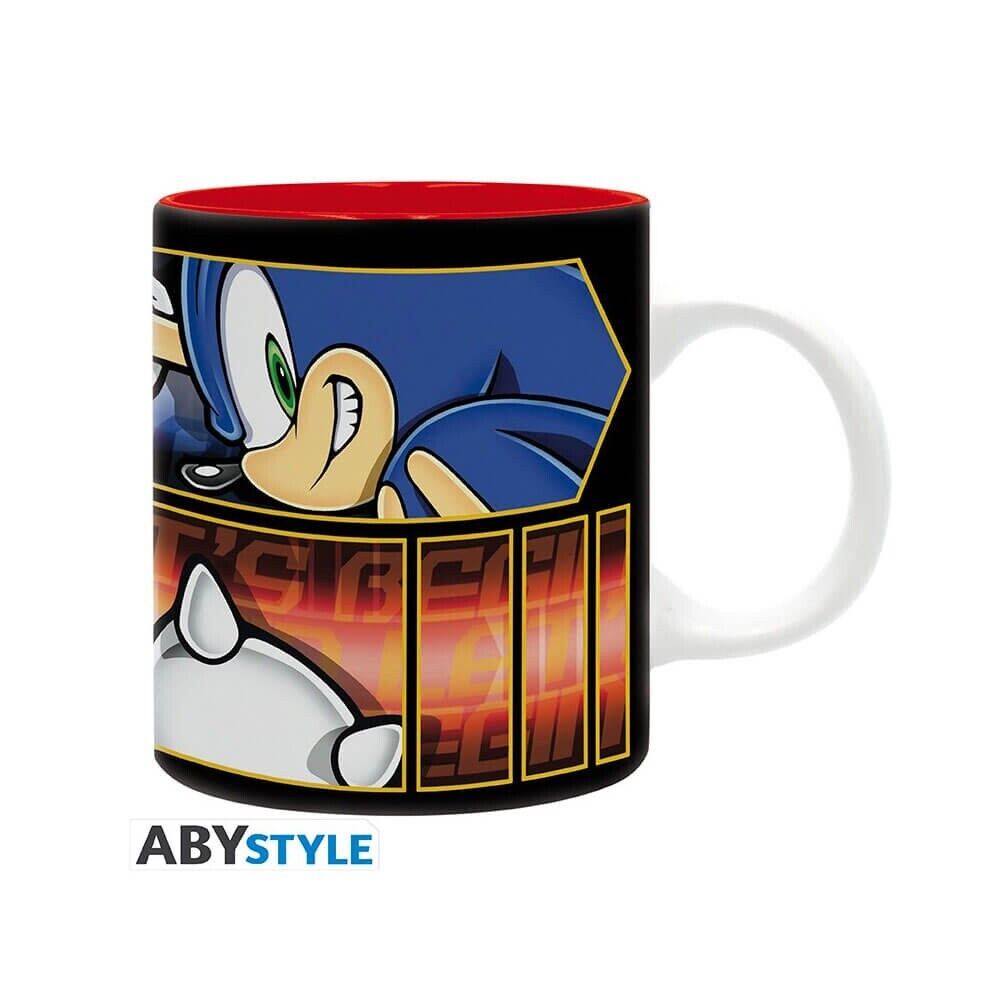 Sonic Mug Sonic & Knuckles - Tazza Sonic & Knuckles 320 ml - ABYstyle