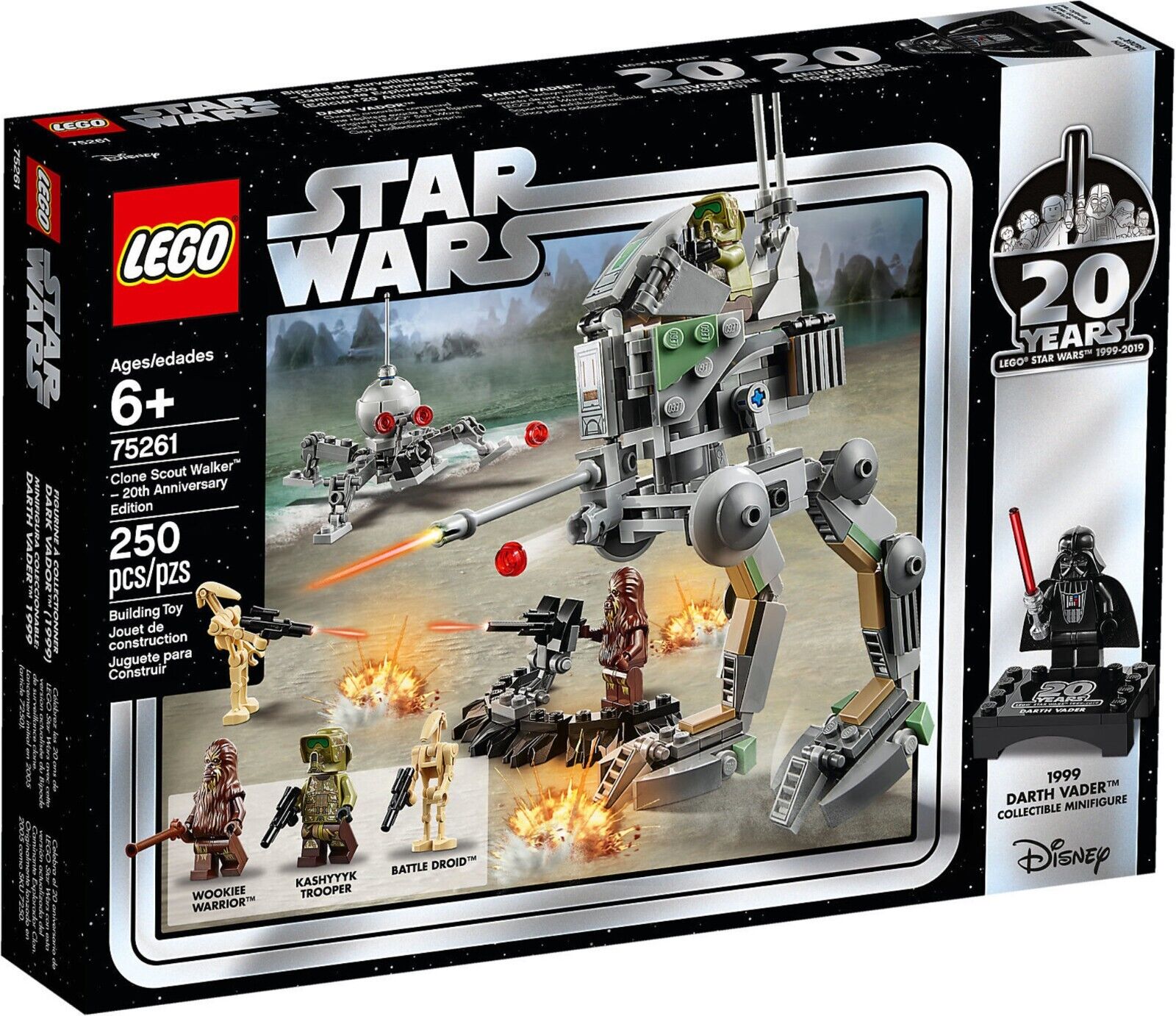LEGO 75261 STAR WARS CLONE SCOUT WALKER 20TH ANNIVERSARY EDITION