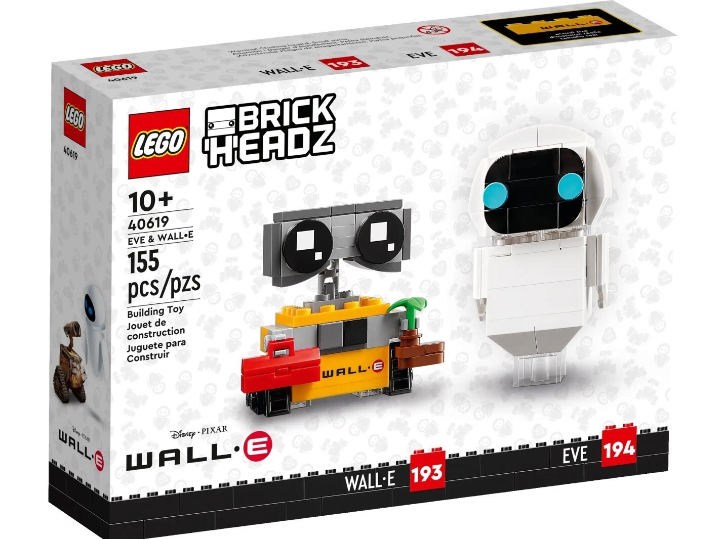 Lego BrickHeadz - EVE E WALL•E