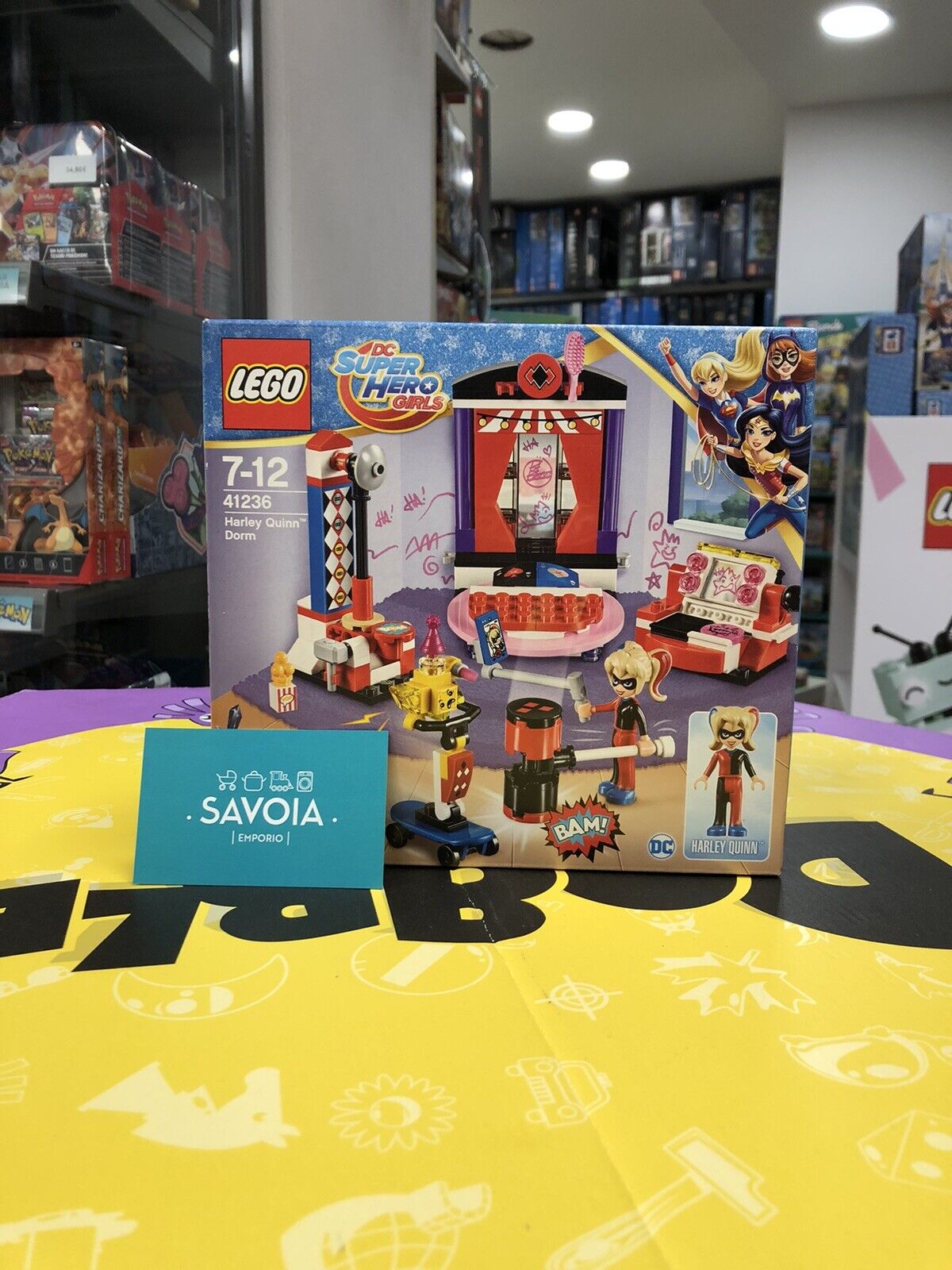 LEGO SUPER HERO GIRL - 41236 - Dormitorio Di Harley Quinn