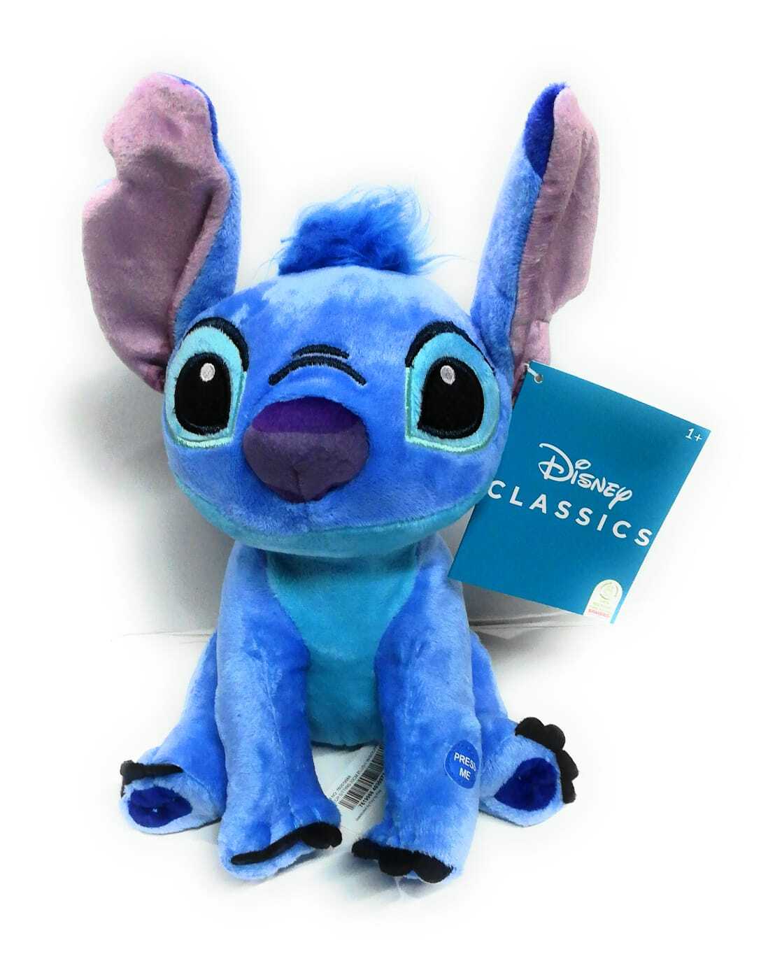 Disney Lilo & Stitch, Peluche Stitch 20 CM con suoni (lingua inglese), TTC03010