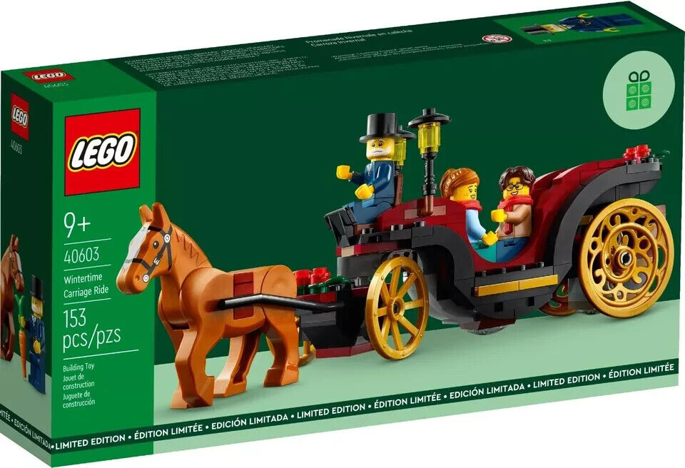 Lego 40603 Viaggio Invernale in Carrozza LEGO Promo Vip Limited Nuovo