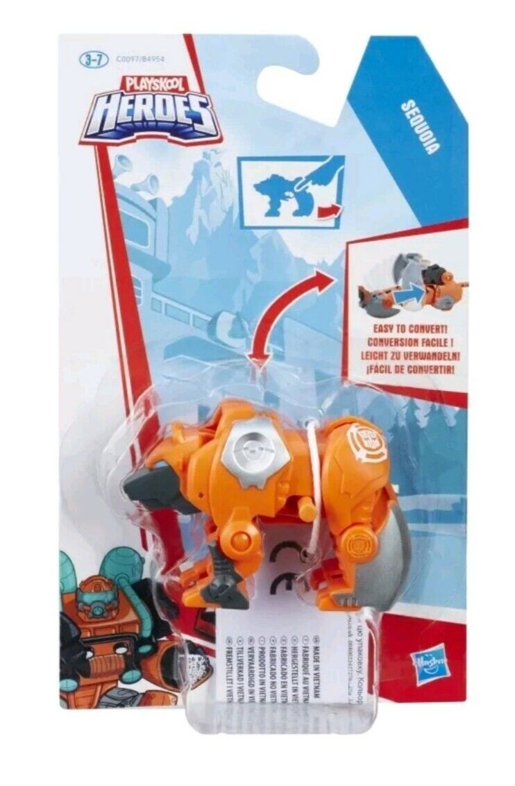 HASBRO C0097 - PLAYSKOOL HEROES - TRANSFORMERS RESCUE BOTS - SEQUOIA