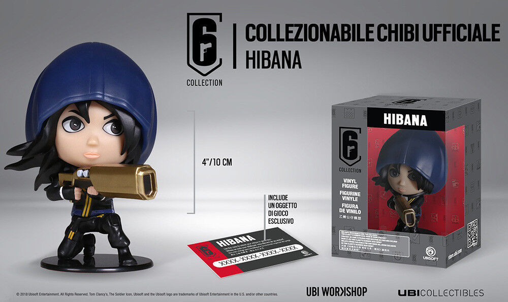 Rainbow Six Collection - Hibana Chibi Vinyl Figure UBISOFT