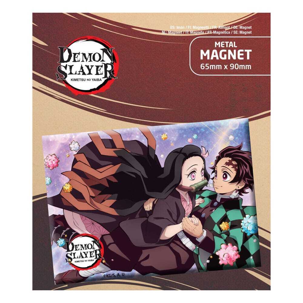 Demon Slayer: Kimetsu no Yaiba Fridge Magnet Tanjiro & Nezuko