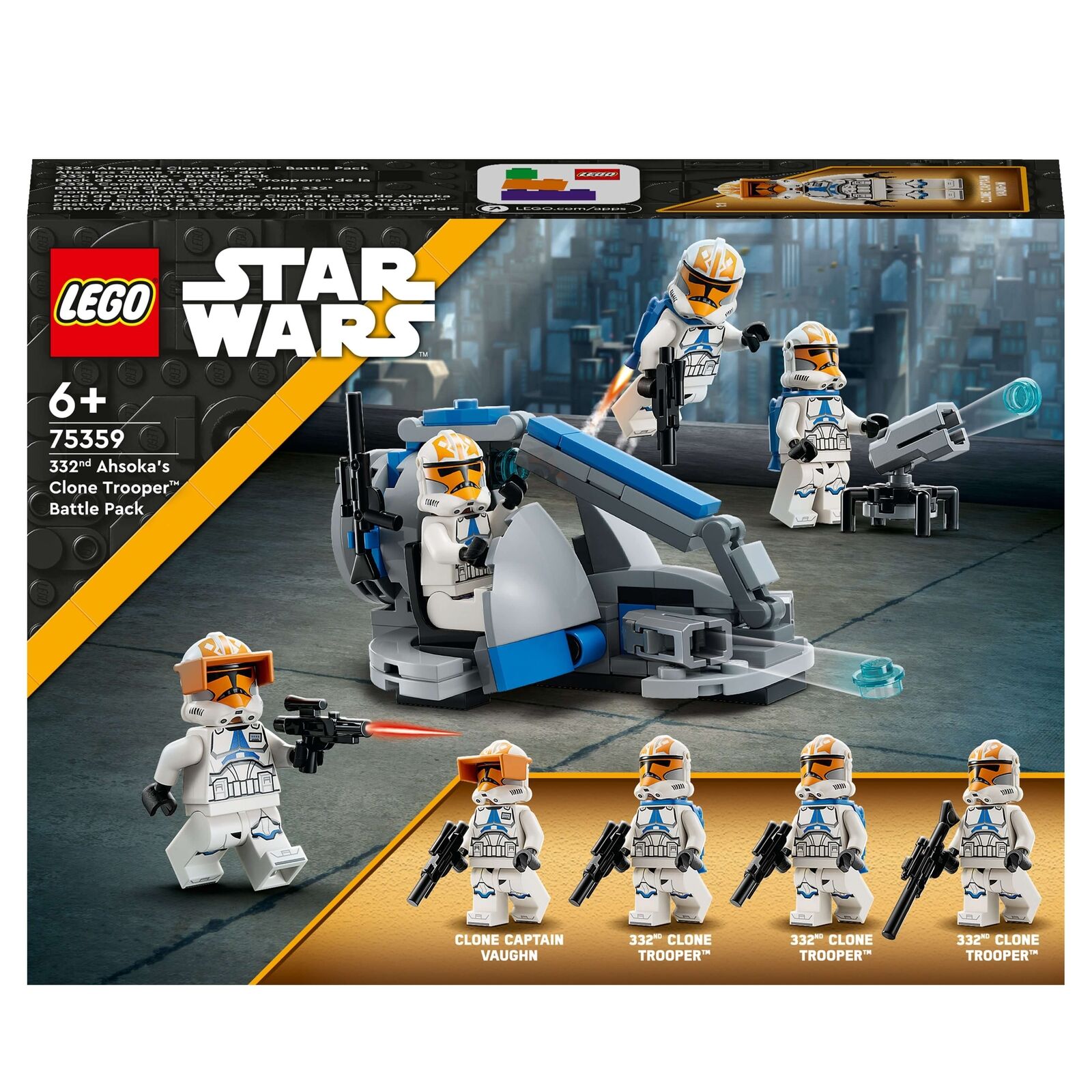 LEGO Star Wars75359 Battle Pack Clone Trooper della 332a compagnia di Ahsoka