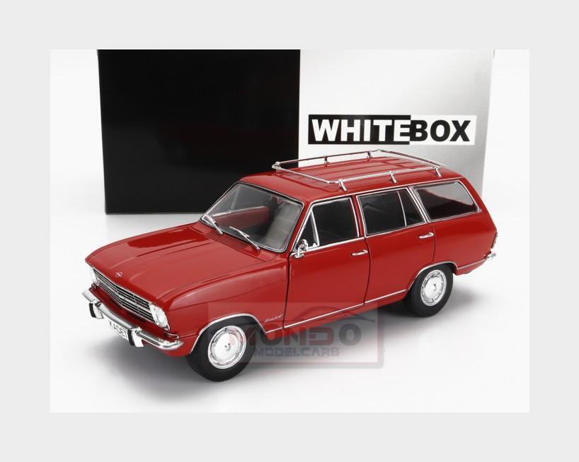 1:24 WHITEBOX Opel Kadett B Caravan Sw Station Wagon 1965 Red WB124193-O