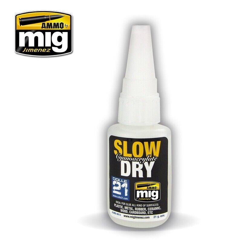 A.MIG-8013	Slow Dry Cyanoacrylate