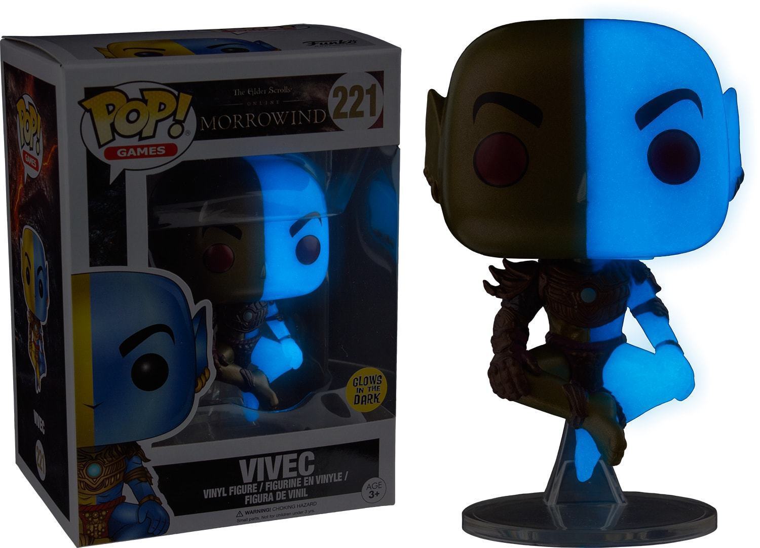 Funko POP ! Vinyl - 221 - VIVEC Glow in the dark LTD - Elder Scrolls Online
