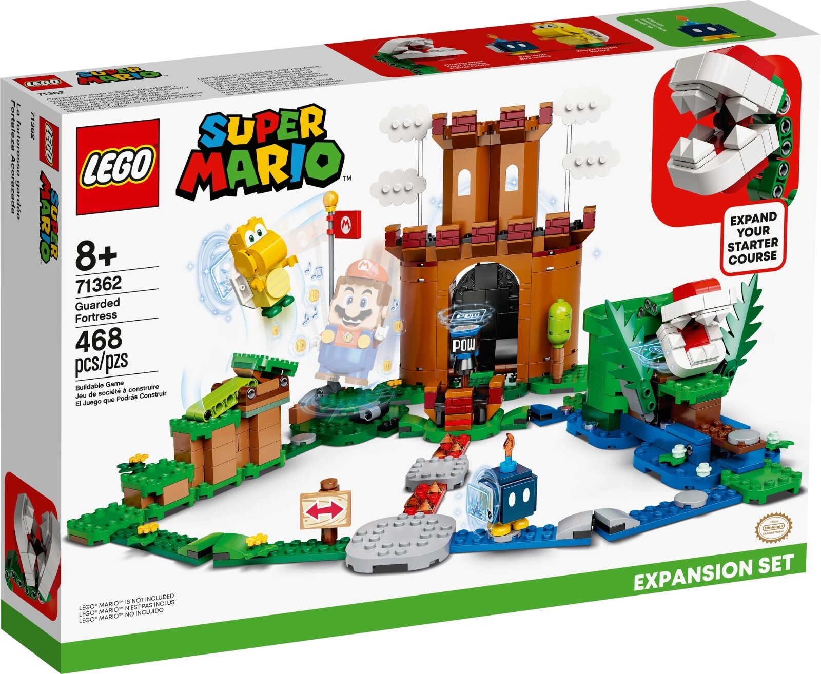 Fortezza sorvegliata - Lego Super Mario 71362 - 8+ anni
