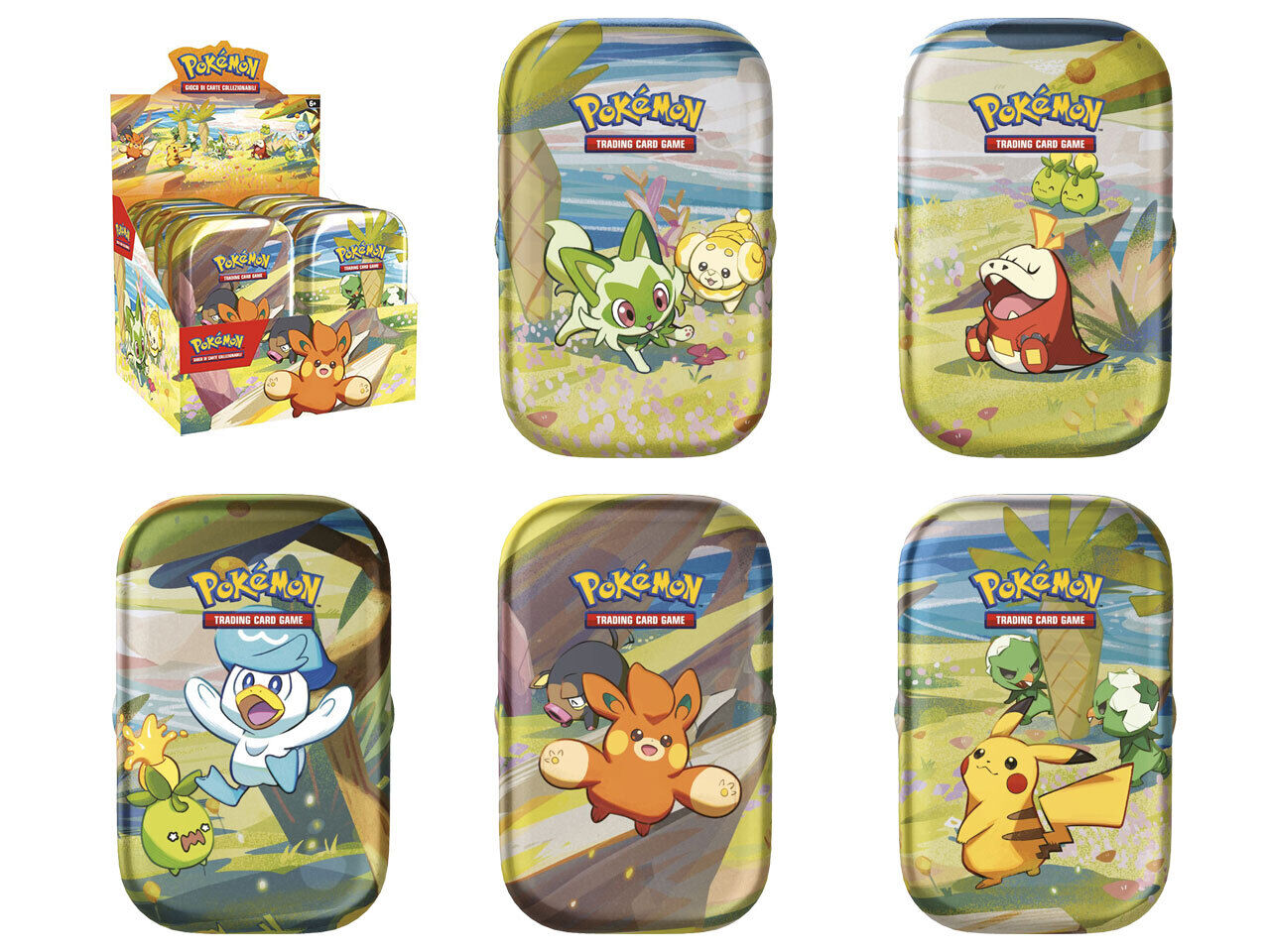 1435442 POKEMON MAY MINI TIN ASSORTITO PK60308