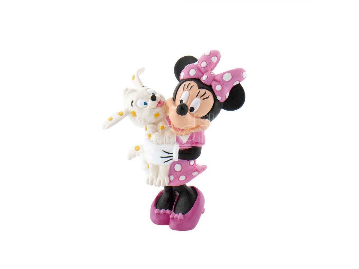 Figura Minnie Disney perrito Bullyland