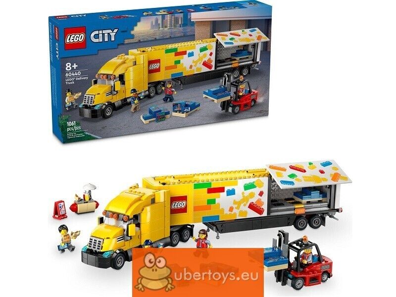 LEGO 60440 City Camion per le consegne giallo