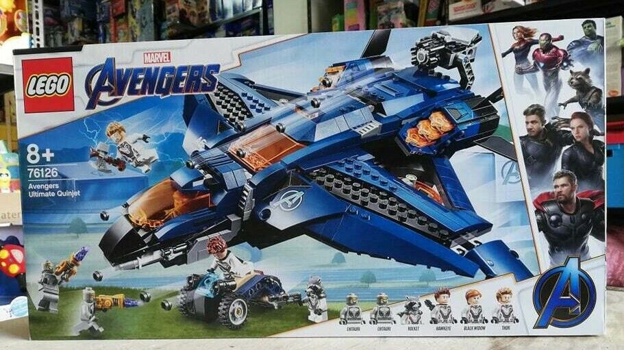 LEGO 76126 AVENGERS ULTIMATE QUINJET