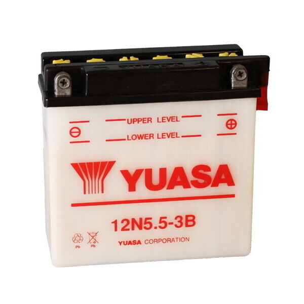 APRILIA ETX 350 1986-1992 BATTERIA YUASA 12N5.5-3B 12V/6AH