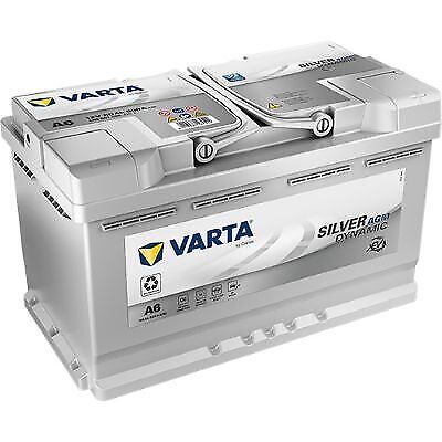 BATTERIA VARTA START E STOP AGM A6 (Ex F21) 80 AH AMPERE 315x175x190   580901080
