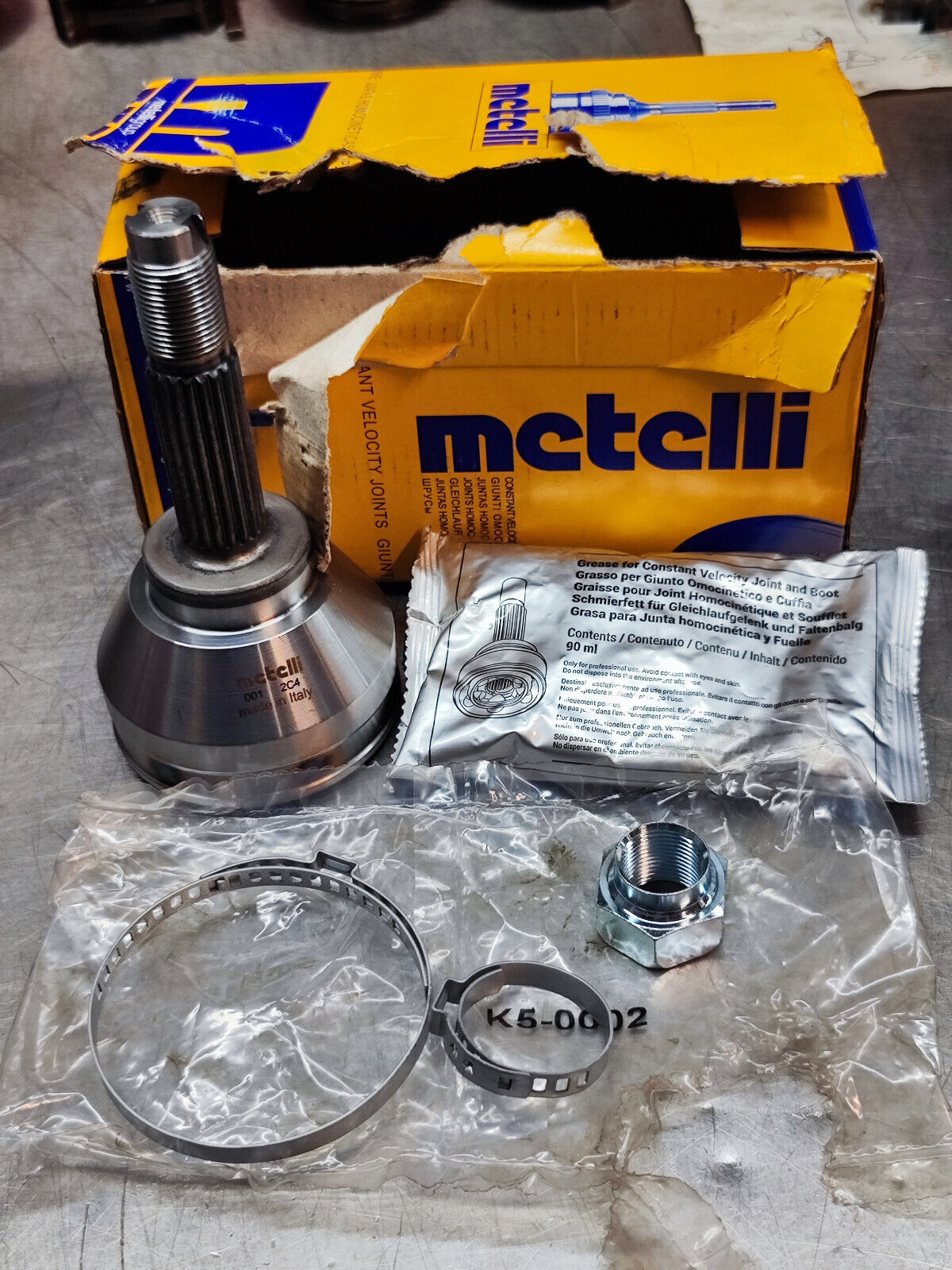 15-1019 Kit giunto omocinetico Metelli Autobianchi Fiat Seat Lancia