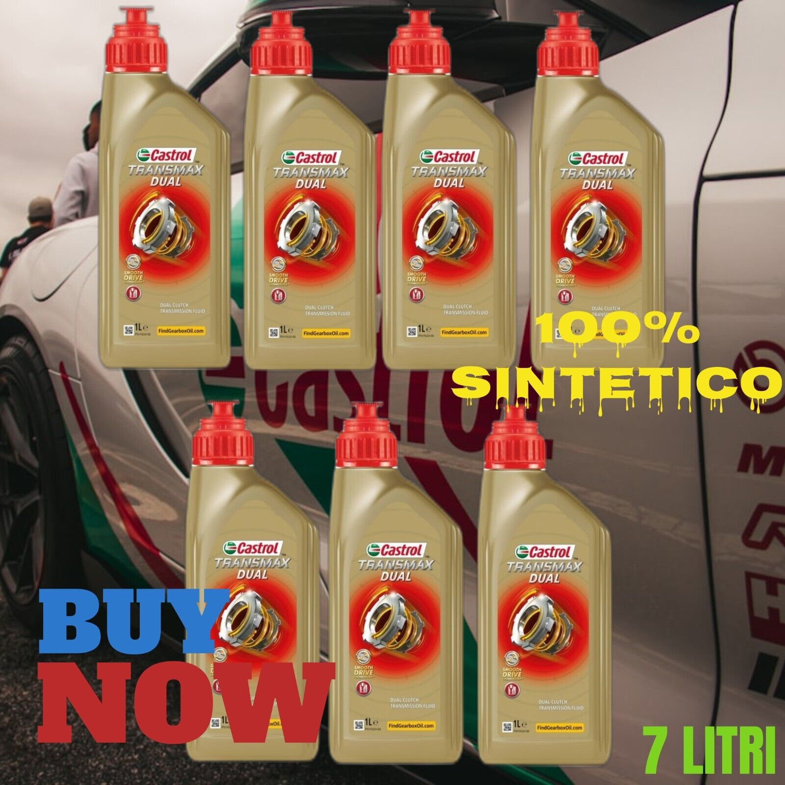 7L OLIO CAMBIO AUTOMATICO DOPPIA FRIZIONE CASTROL DUAL Multi DCTF VW DSG TCT DKG