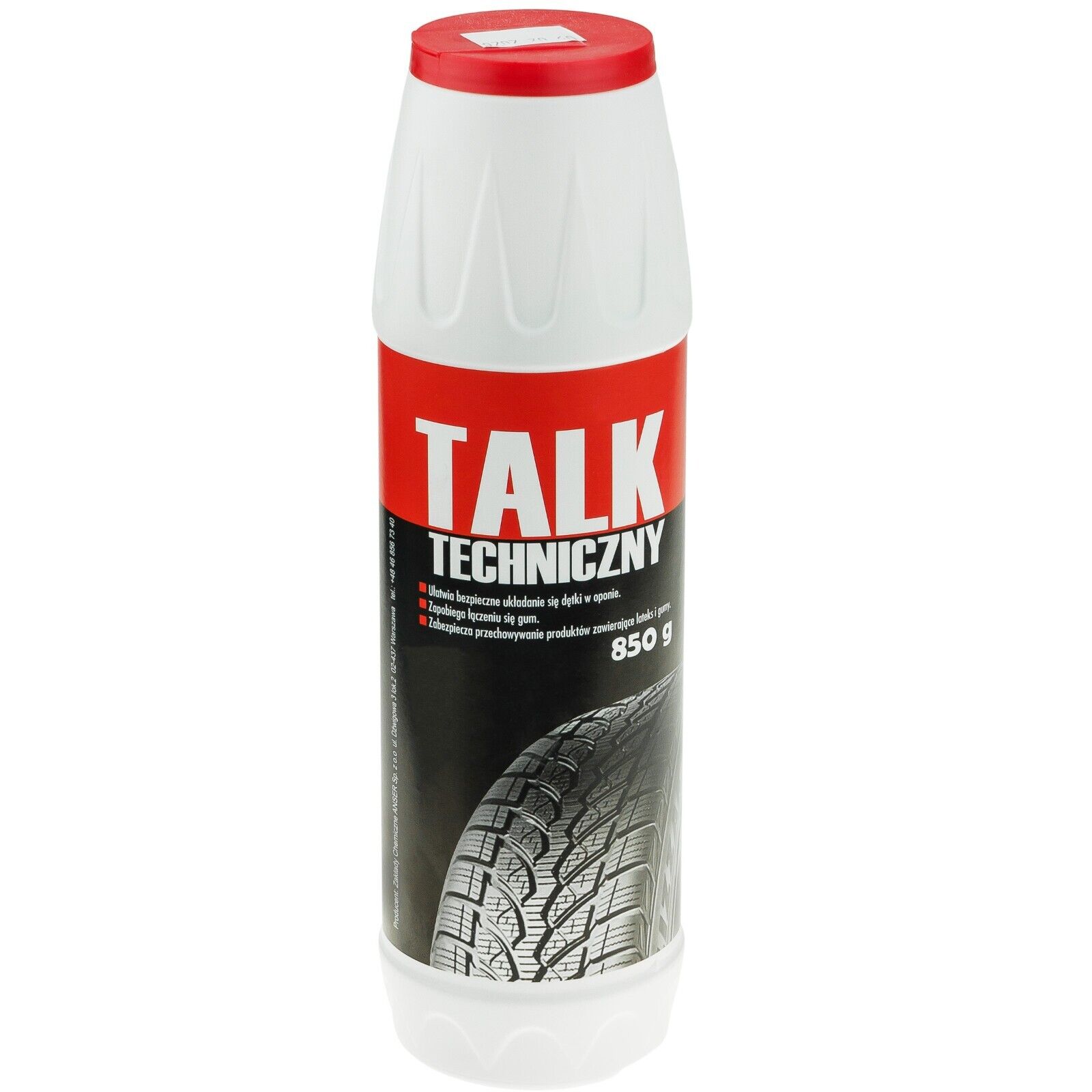 850 g talco scatola di diffusione riparazione pneumatici talco talco cura pne...