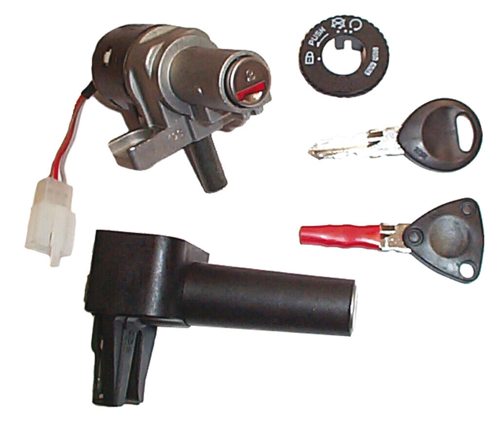 45443 - compatibile con YAMAHA BWS NAKED 10 POUCES 50 2003 SET SERRATURE CON CHI