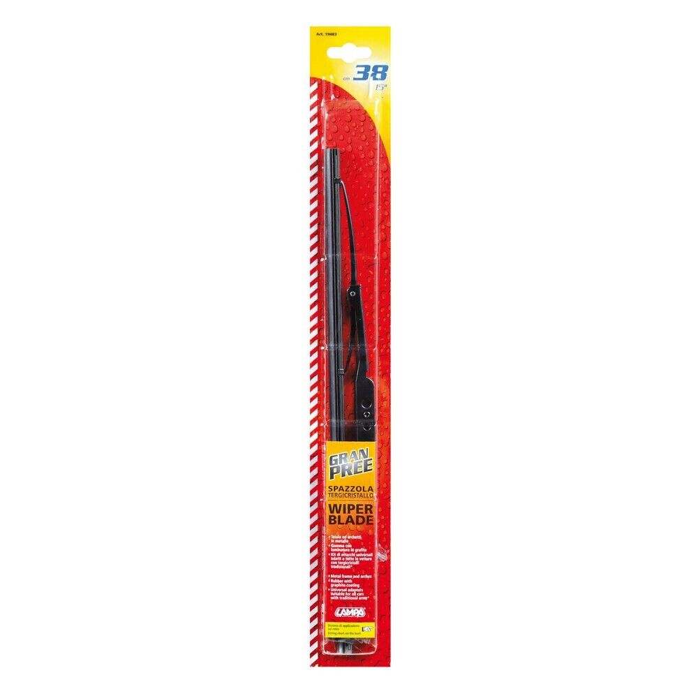 LAMPA SPAZZOLE TERGI CRISTALLO LAMPA NERE CM 38 PER APE