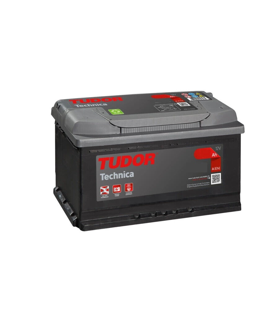 BATTERIA TUDOR TB950 TECHNICA 12V 95AH DX SPUNTO 800 - L353 x H190 x P175.