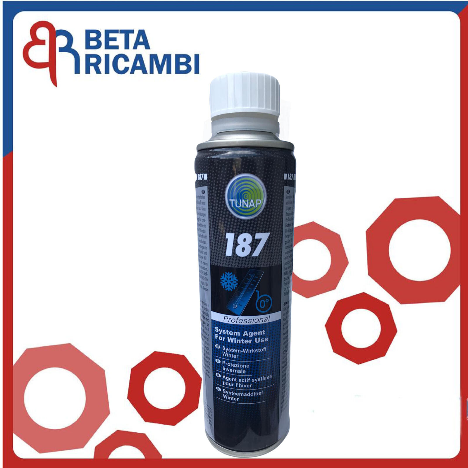 Antigelo gasolio Tunap 187 300mL formula anticongelante Diesel basse temperature