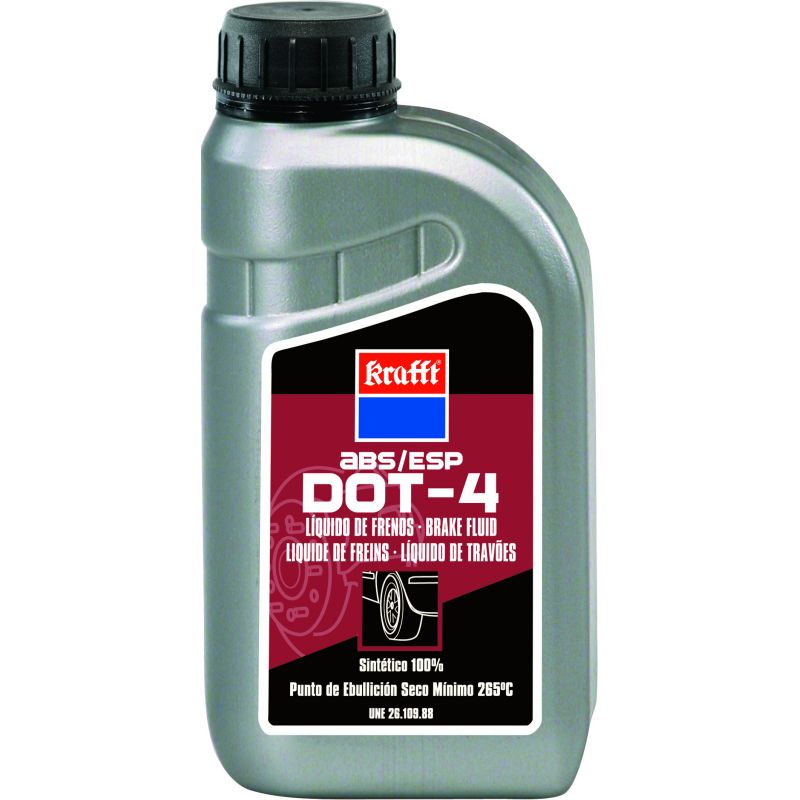 KRAFFT liquido freni auto DOT 4 ABS/ESP KRAFFT 500 ML
