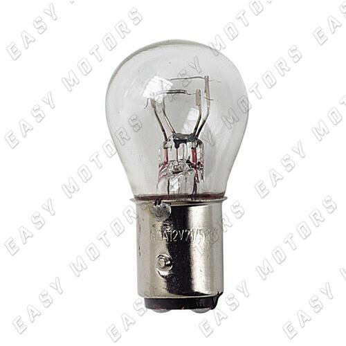 12V Lampada 2 filamenti P21 5W 21 5W BAY15d 2 pz D Blister