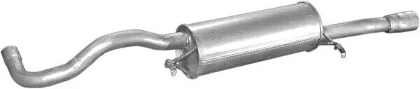 Silenziatore terminale posteriore 01.16 POLMO per AUDI A4 B5 A4 B5 Avant