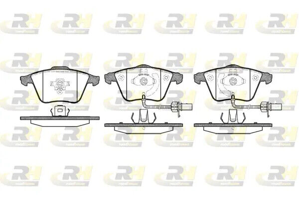 Pastiglie freno Assale anteriore 2964.12 ROADHOUSE per AUDI SEAT