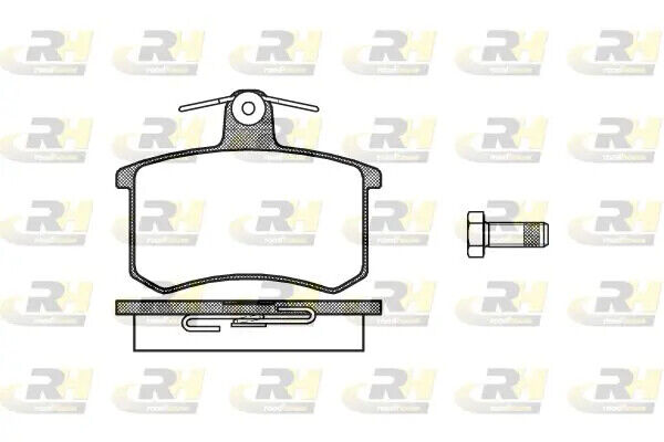 Pastiglie freno Assale posteriore 2135.00 ROADHOUSE per ALFA ROMEO AUDI LANCIA