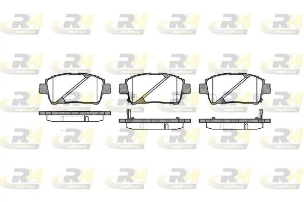 Pastiglie freno Assale anteriore 2740.02 ROADHOUSE per TOYOTA YARIS VERSO YARIS