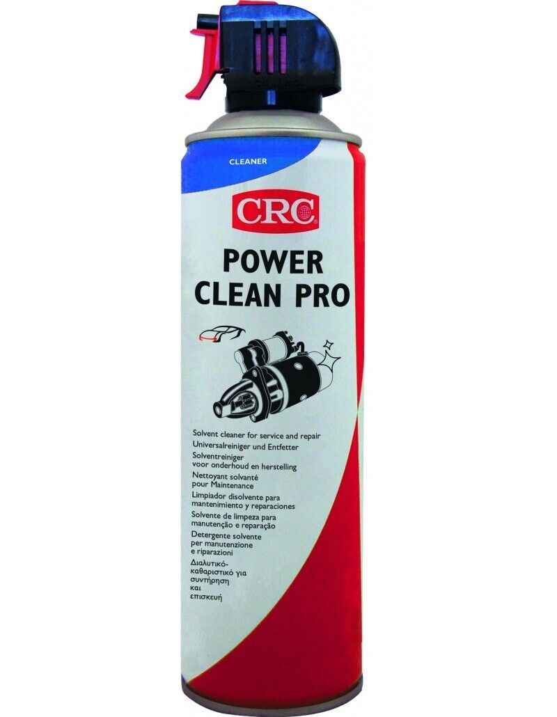 CRC Pulitore Sgrassante Spray Power Clean Pro Blocco Motore Ingranaggi Meccanica