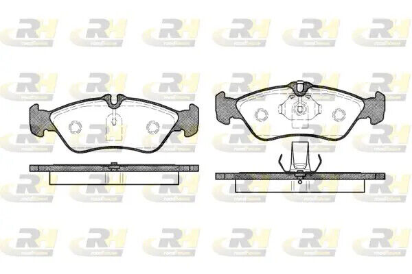 Pastiglie freno Assale posteriore 2580.00 ROADHOUSE per MERCEDES-BENZ VW