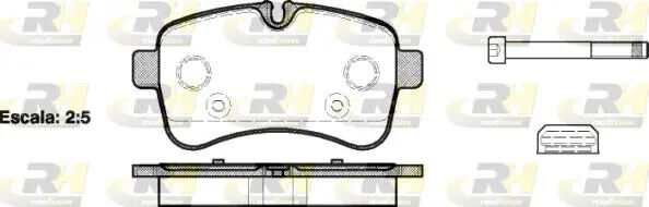 Pastiglie freno Assale posteriore 21282.00 ROADHOUSE per IVECO DAILY IV Furgone