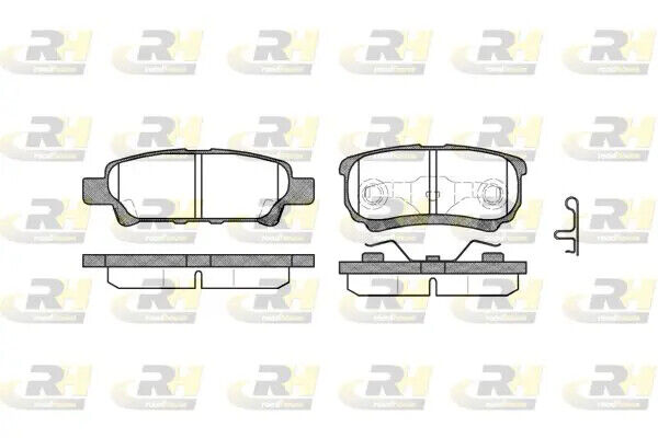 Pastiglie freno Assale posteriore 21051.02 ROADHOUSE per MITSUBISHI JEEP DODGE