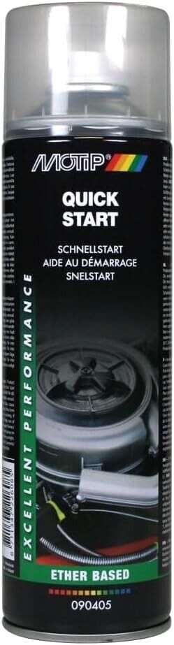 MOTIP Spray Starter Avviamento Rapido partenza facile Motori Benzina gasolio