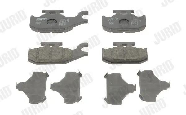 Pastiglie freno 573410J JURID per RENAULT TWIZY