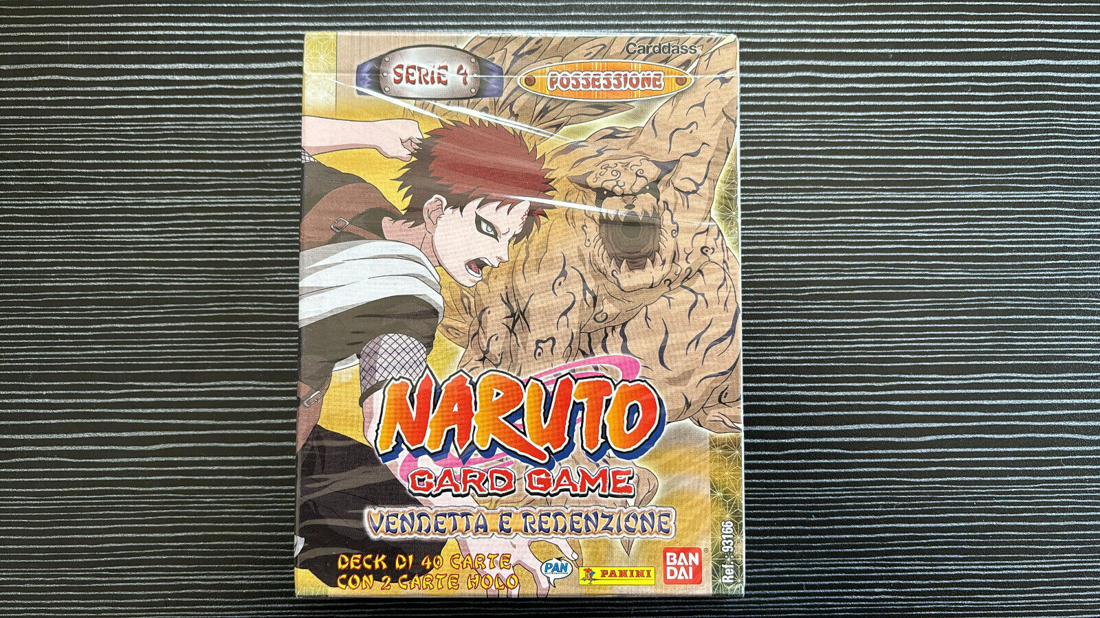 GCC Naruto Mazzo 40 Carte Serie 4 "Vendetta e Redenzione - Possessione" SEALED