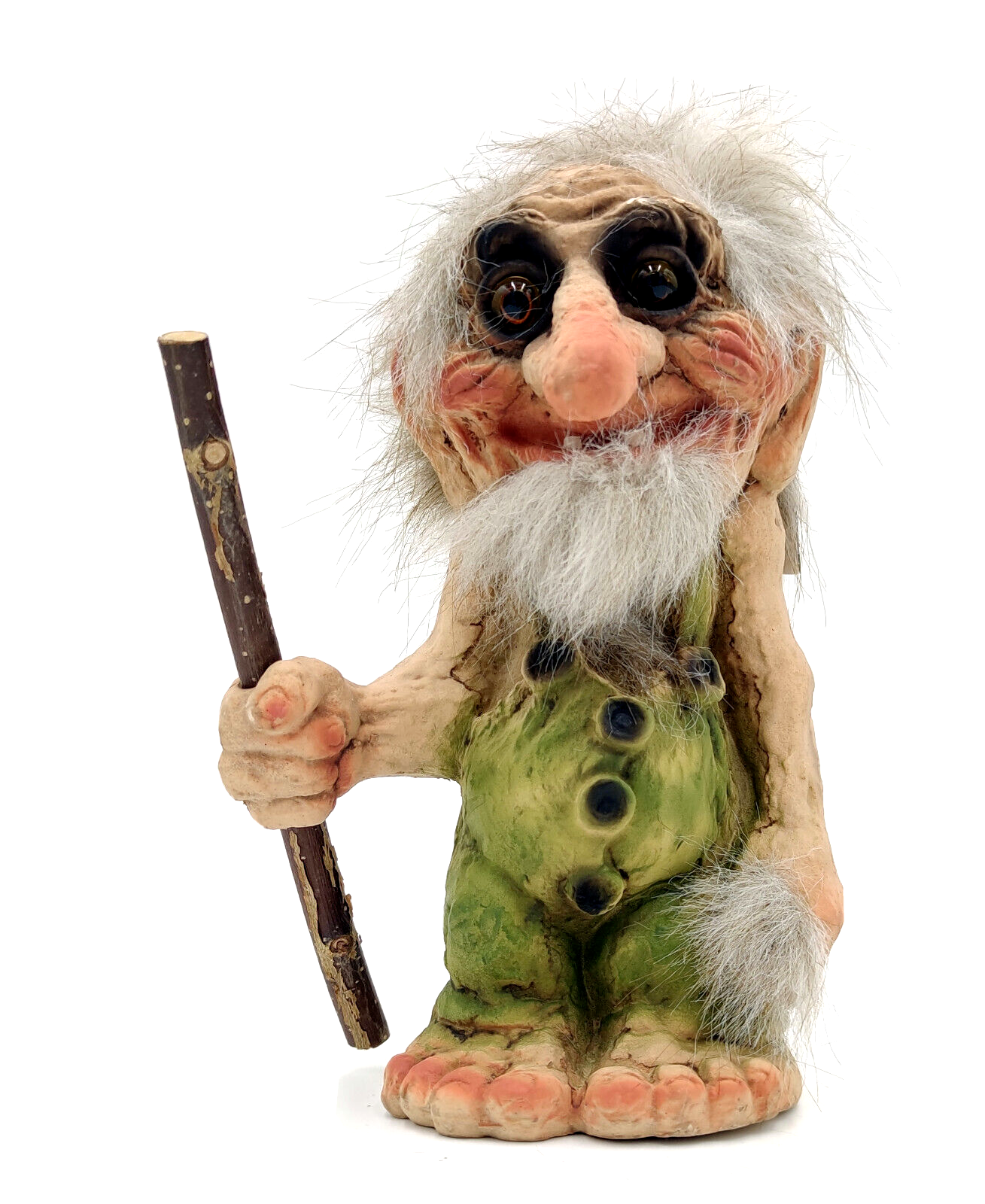 Troll Nyform 111 Vecchio Saggio Anziano Originale Norvegese Norway Ny Form