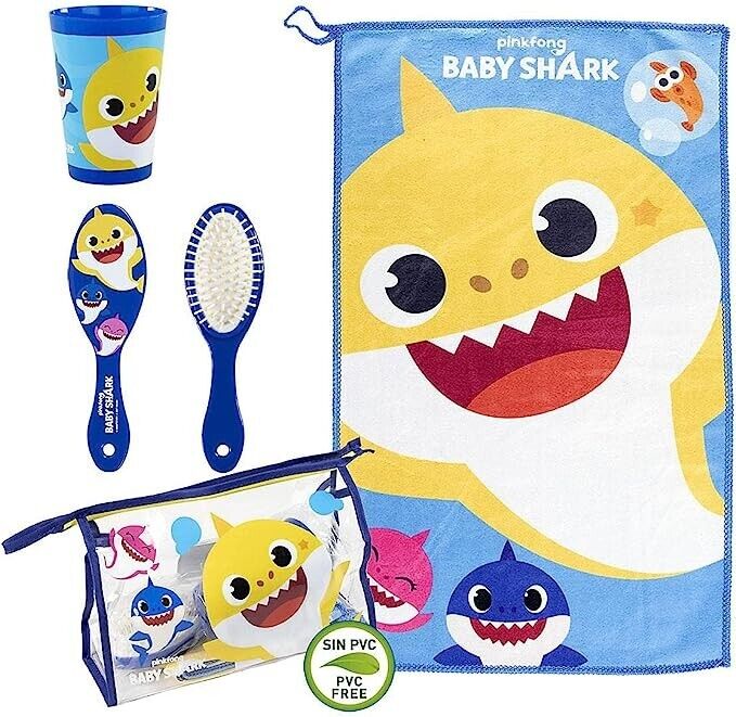 SET VIAGGIO BABY SHARK - PORTA CON TE I FANTASTICI E SIMPATICISSIMI SQUALETTI
