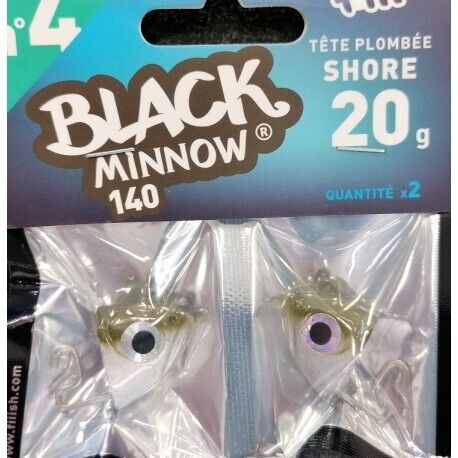 BLACK MINNOW 140MM SHORE 20G (TESTA) 2PZ KHAKI