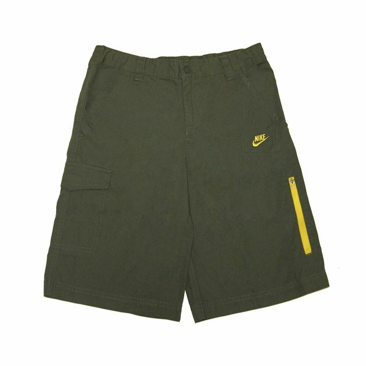 Pantaloncini Sportivi per Bambini Nike JD Street Cargo Oliva Taglia:13-15 Anni 1